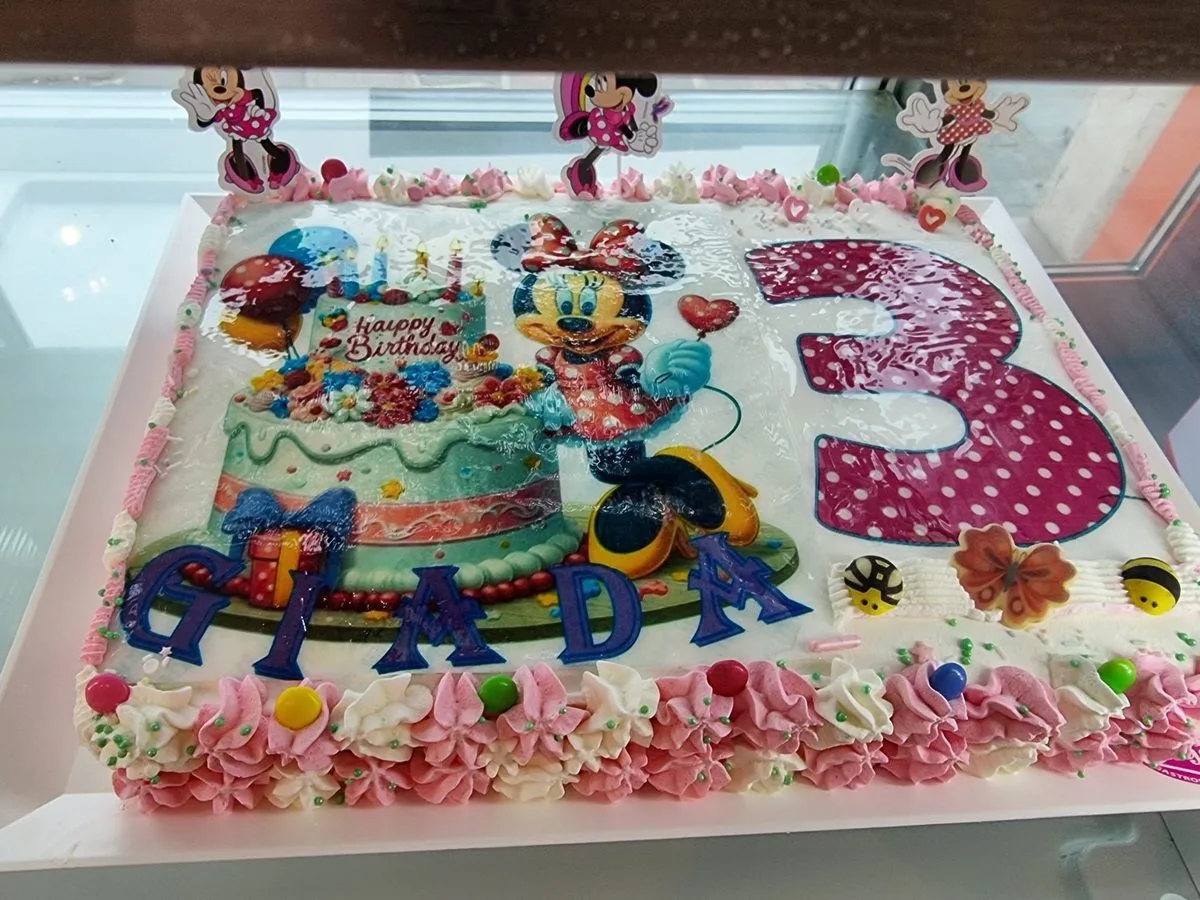 Torta compleanno bambina Minnie Mouse Lagosanto