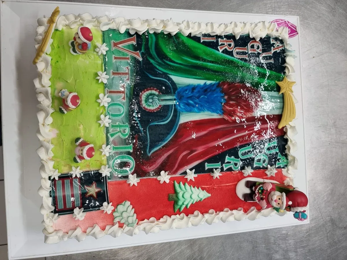 Torta natalizia personalizzata Lagosanto Ferrara